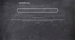 Desktop Screenshot of mandysfeet.com